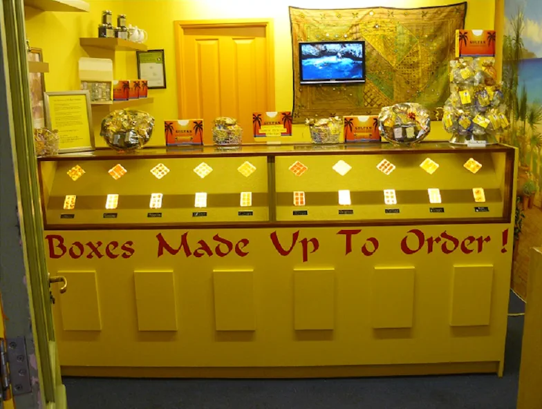 Front Picture of the Turkish Delight Stall