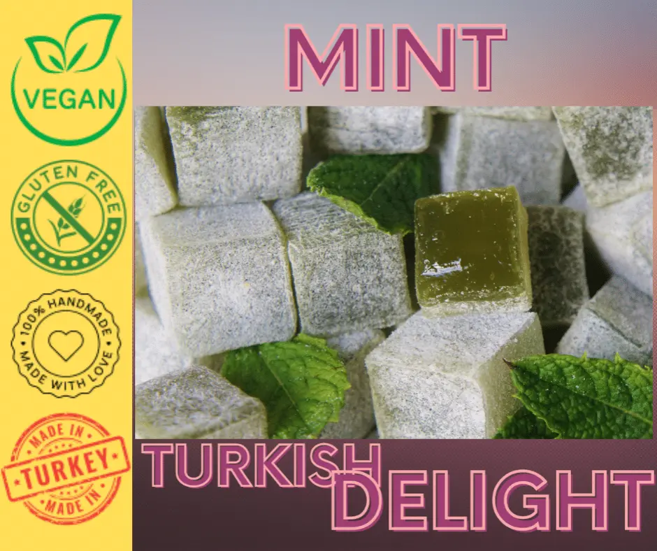 Mint Turkish Delight Vegan Friendly and Gluten Free